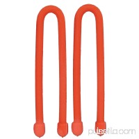 NITE IZE Gear Tie,Orange,6 In. L,PK2 GT6-2PK-31   553175385